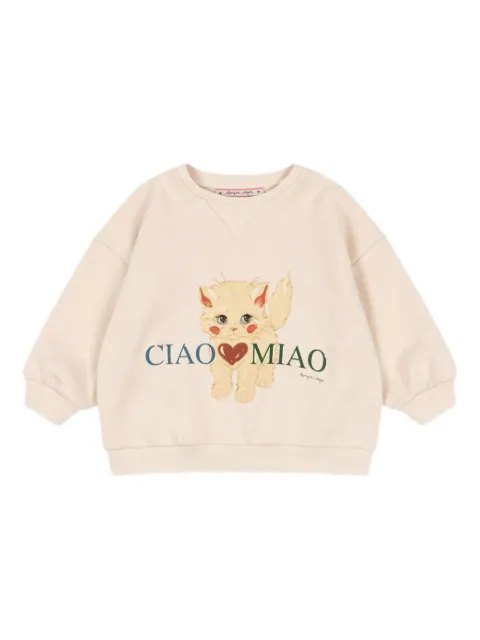 Konges Sløjd top con cuello redondo