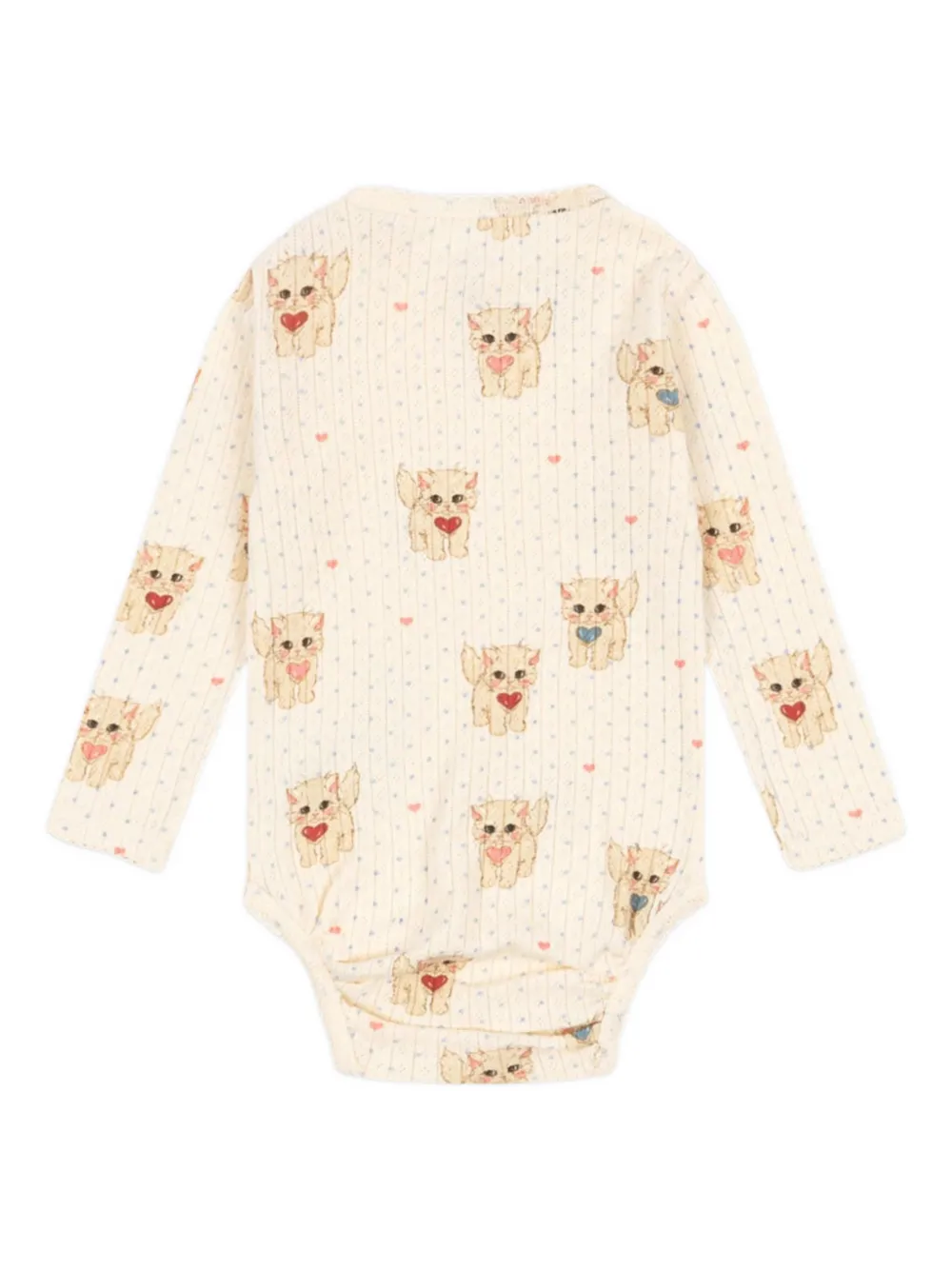 Konges Sløjd cat print trim babywear | Pañaleros | Image 2