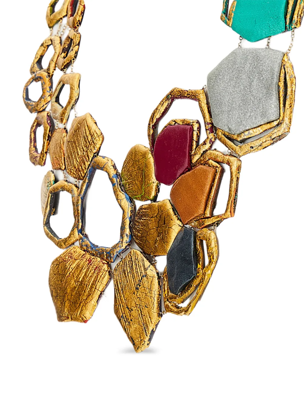 GFW collar con forma geométrica hecha a mano | Image 2