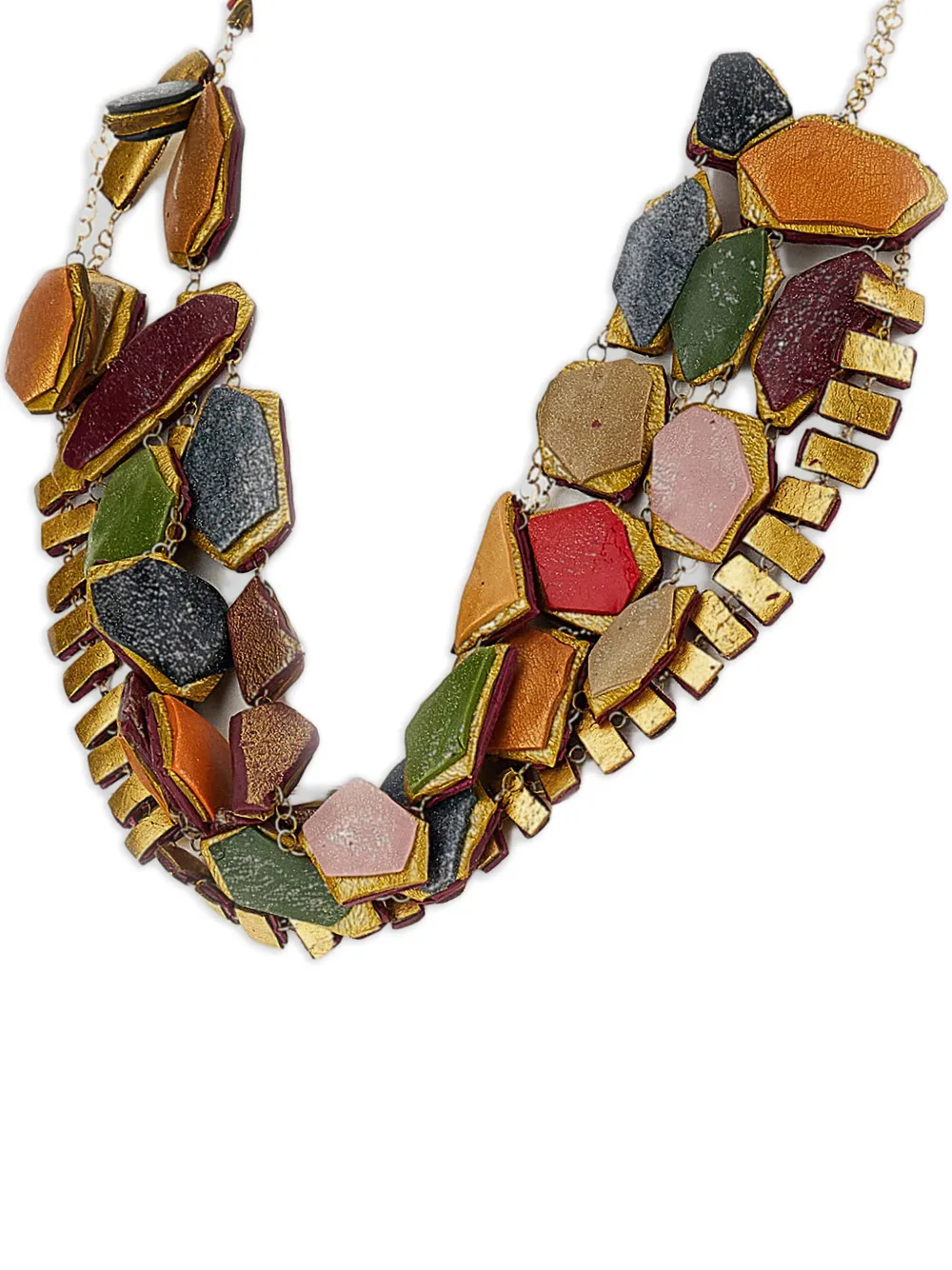 GFW collar con forma geométrica hecha a mano | Image 2