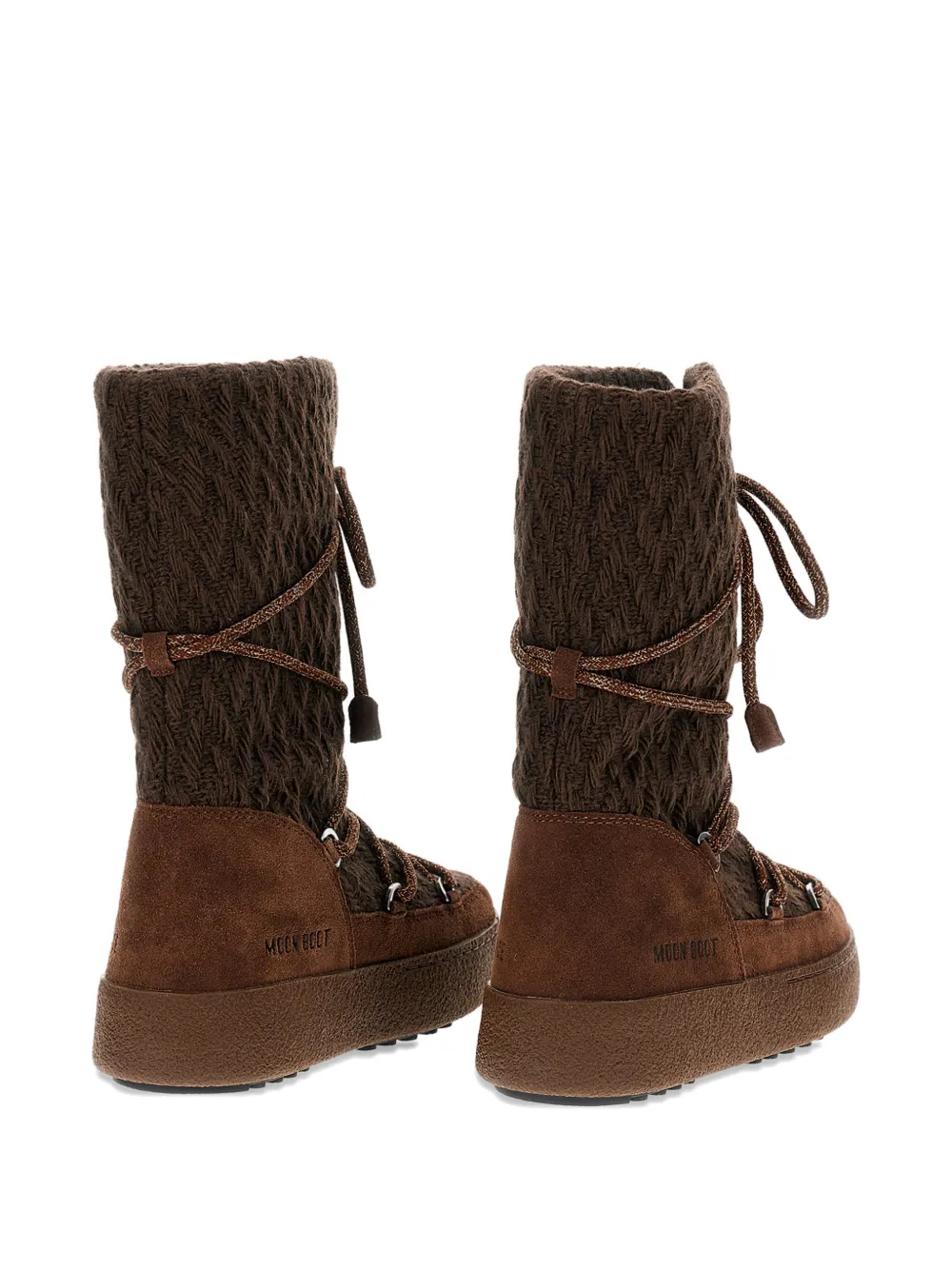 Moon Boot x Guest in Residence Ltrack boots Bruin