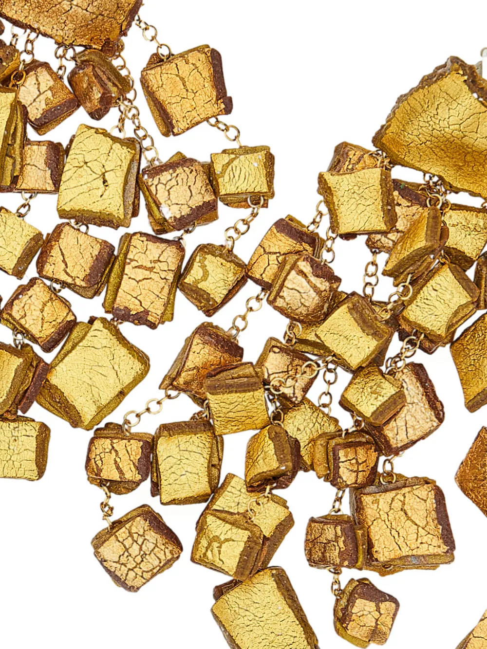 Gfw Handmade Long Earrings In Gold