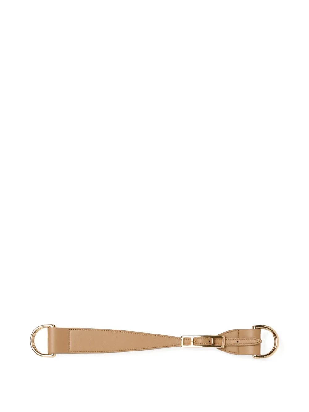 Fabiana Filippi ring detail scarf belt - Toni neutri