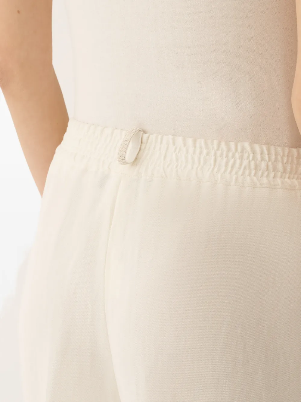 Fabiana Filippi Elastische broek Beige