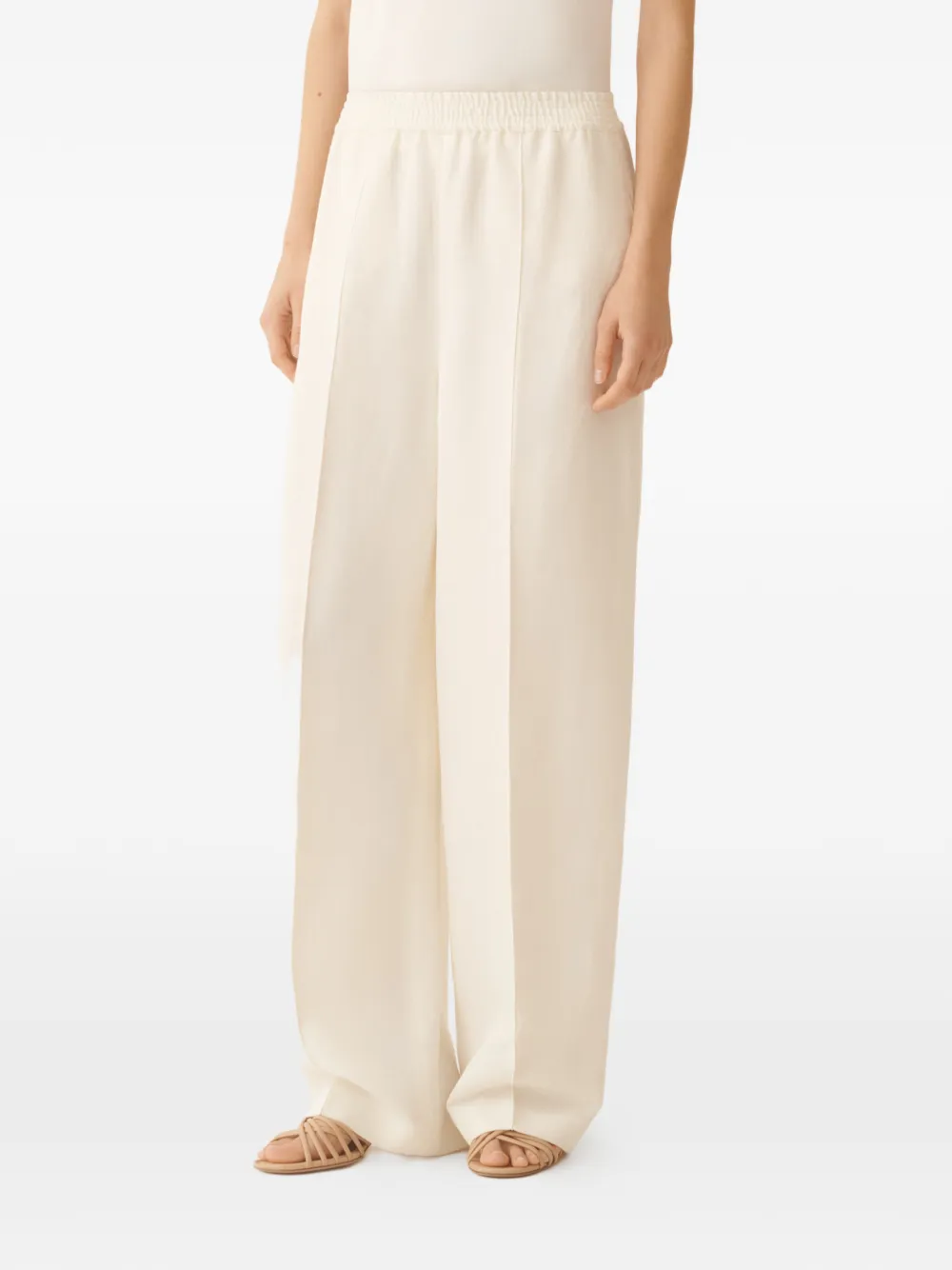 Fabiana Filippi elasticated trousers - Nude