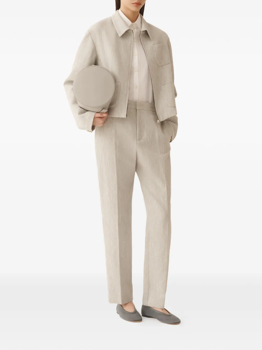 Fabiana Filippi cady trousers - Beige