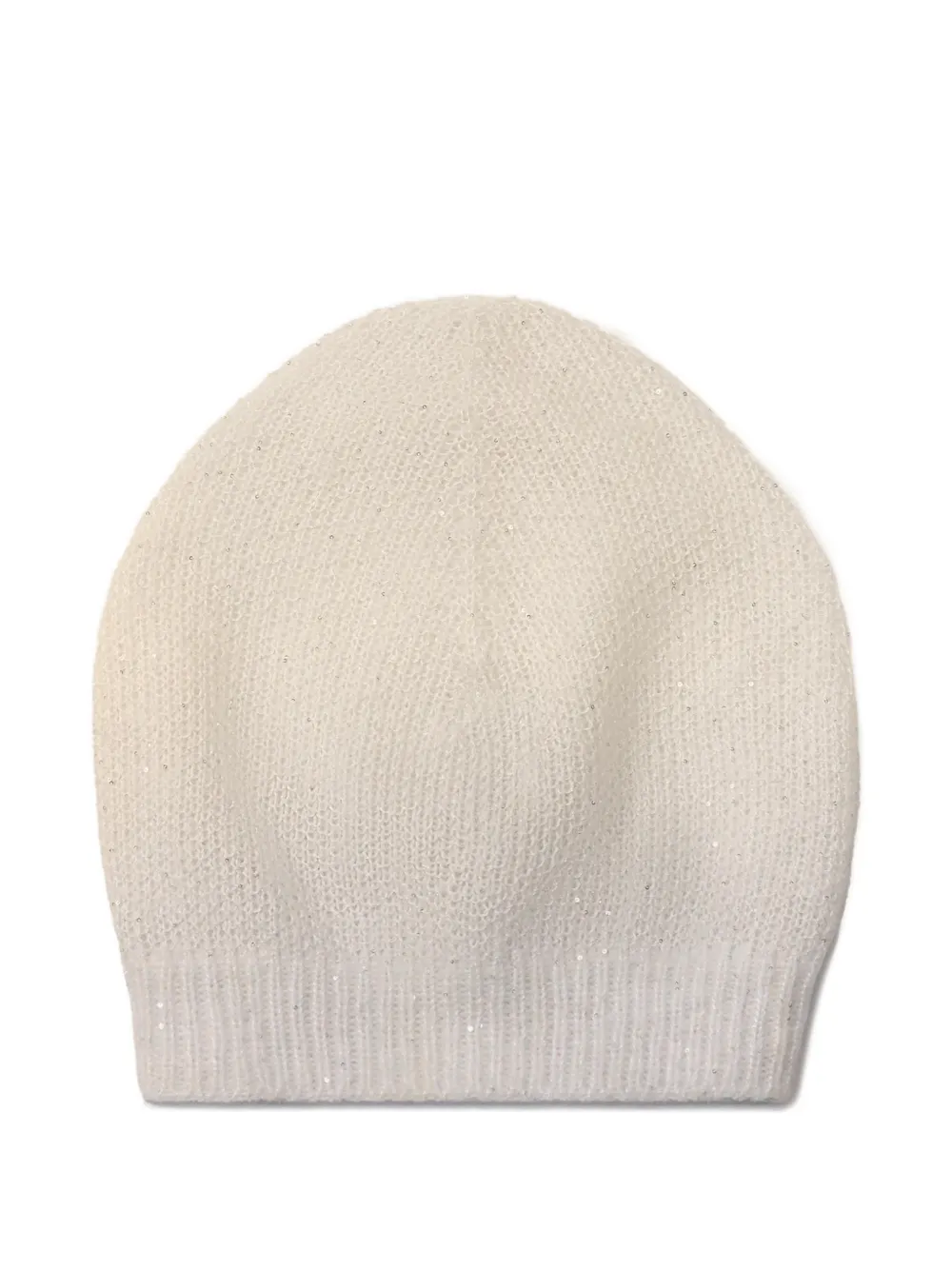 Fabiana Filippi sequined beanie hat - Toni neutri
