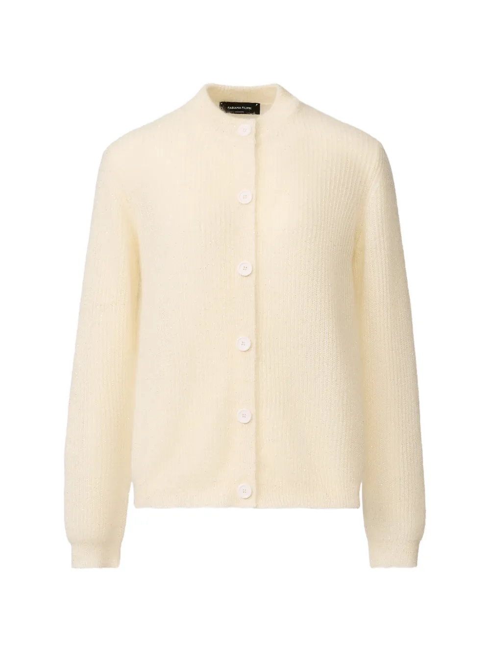 Fabiana Filippi buttoned knitted cardigan - Toni neutri