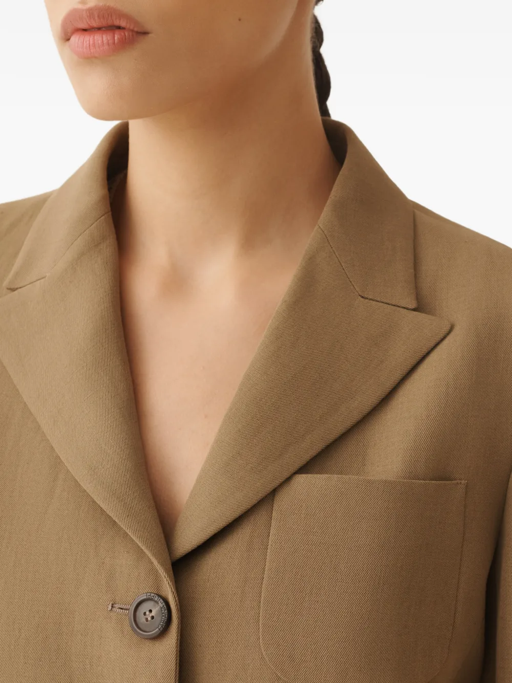 Fabiana Filippi Jack met knopen Beige