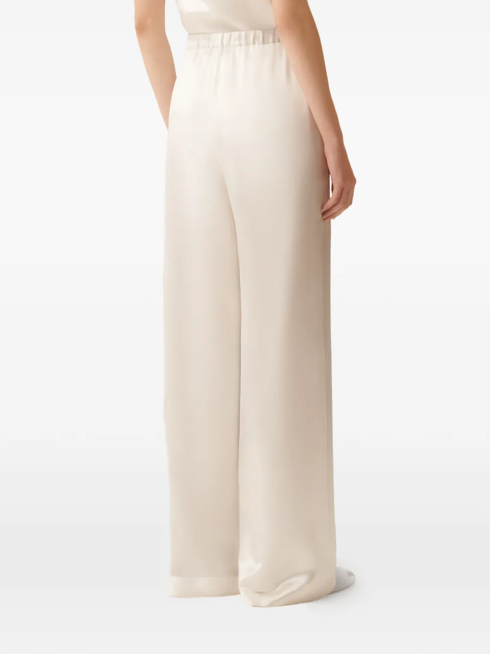 Fabiana Filippi Broek met elastische taille Beige