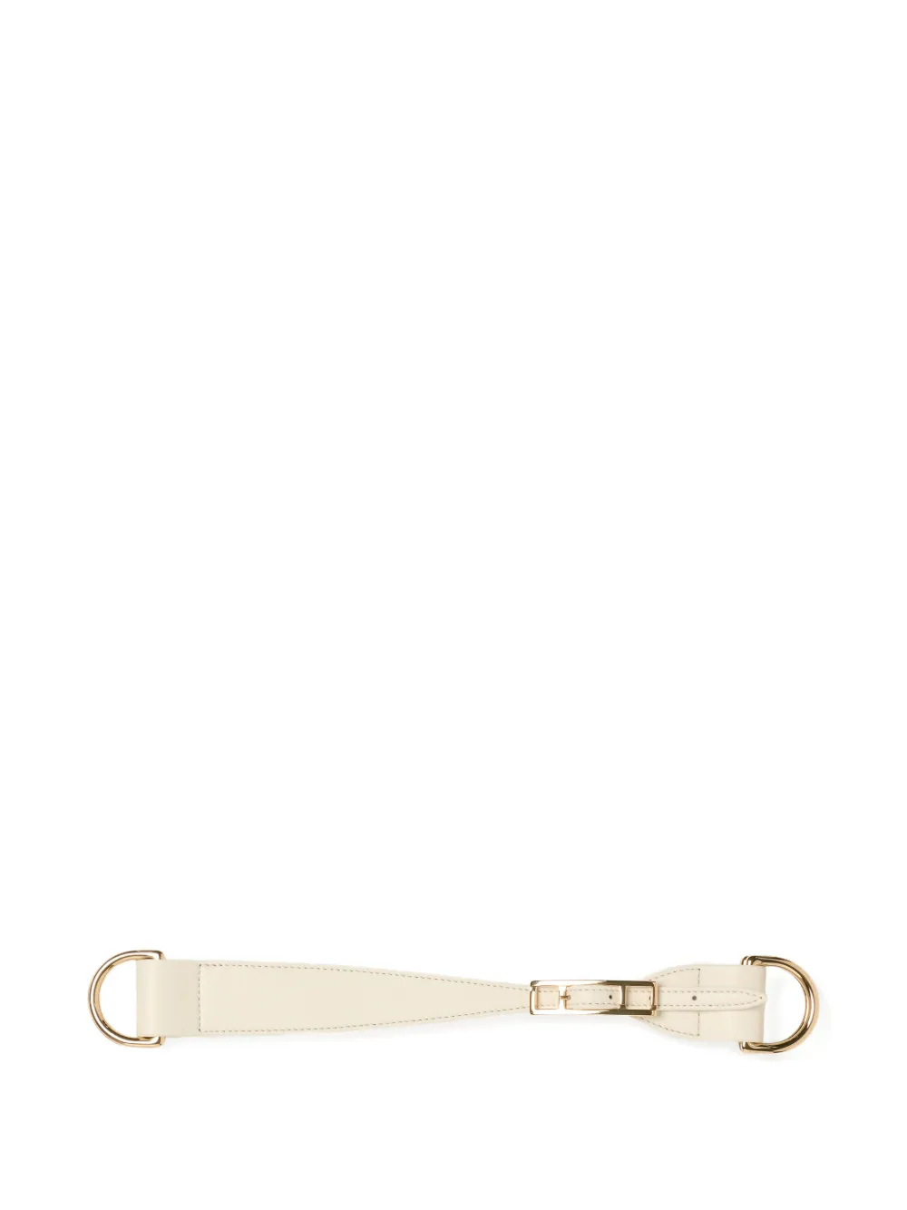 Fabiana Filippi buckle ring belt - Neutrals