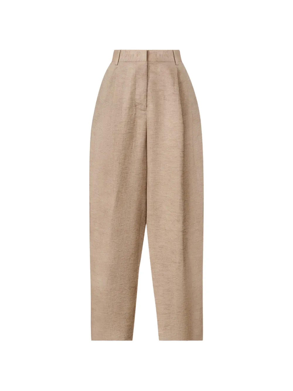 Fabiana Filippi belt-loop pleated trousers - Toni neutri