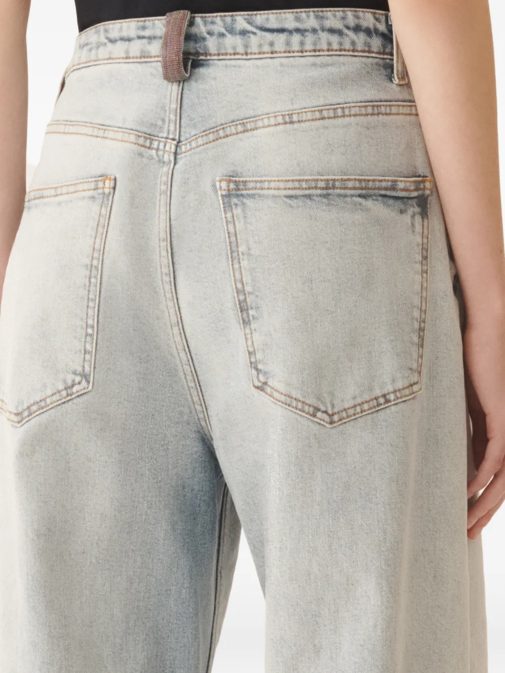 Fabiana Filippi Straight jeans Blauw