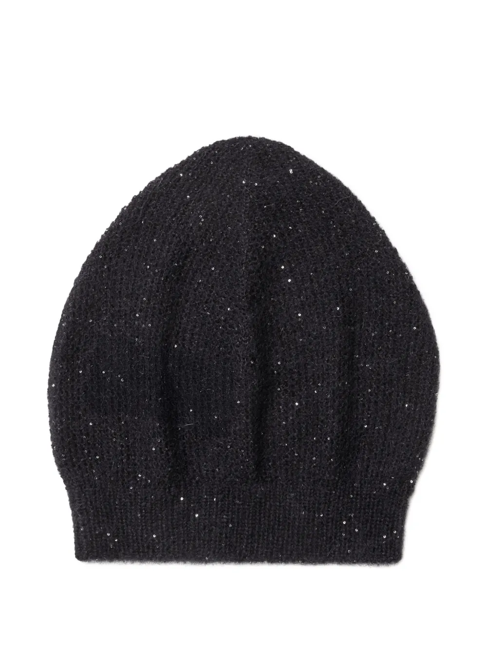 Fabiana Filippi sequined beanie hat - Nero