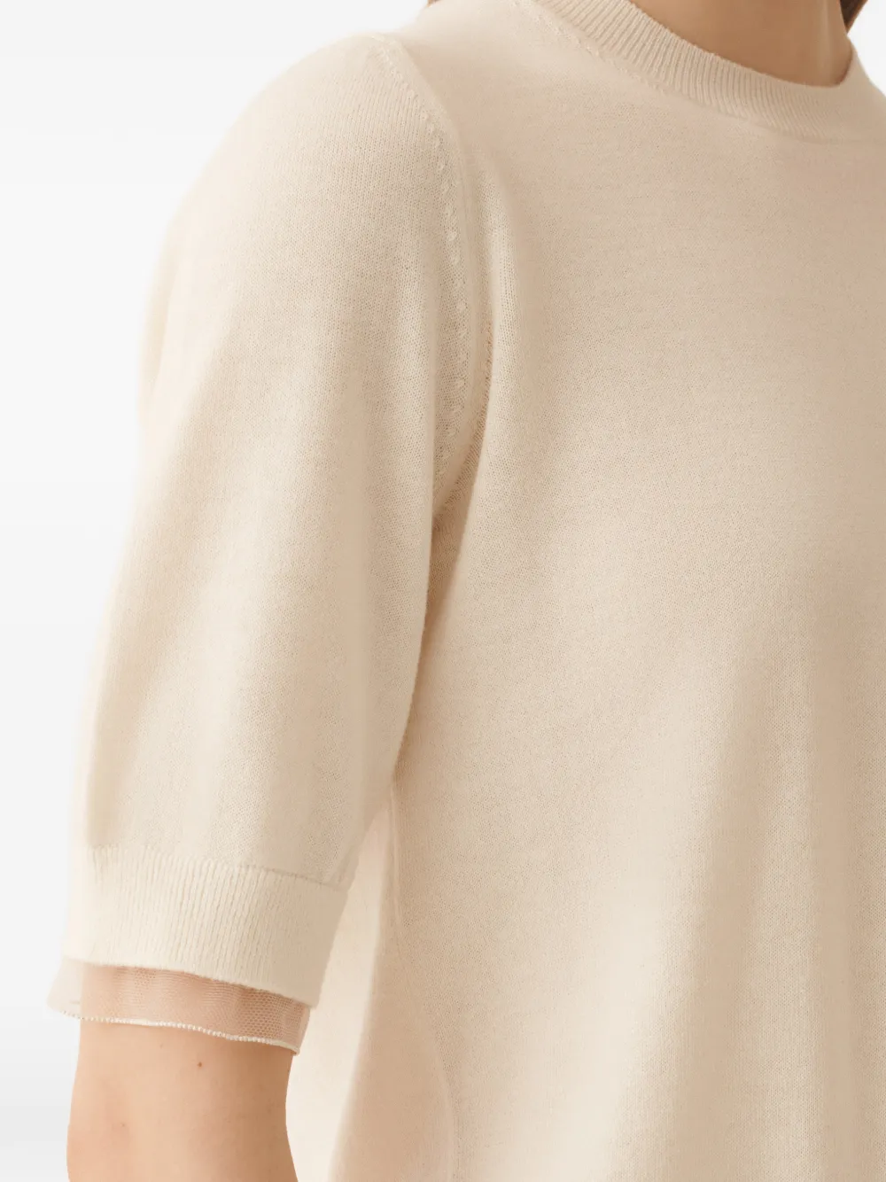 Fabiana Filippi T-shirt Beige