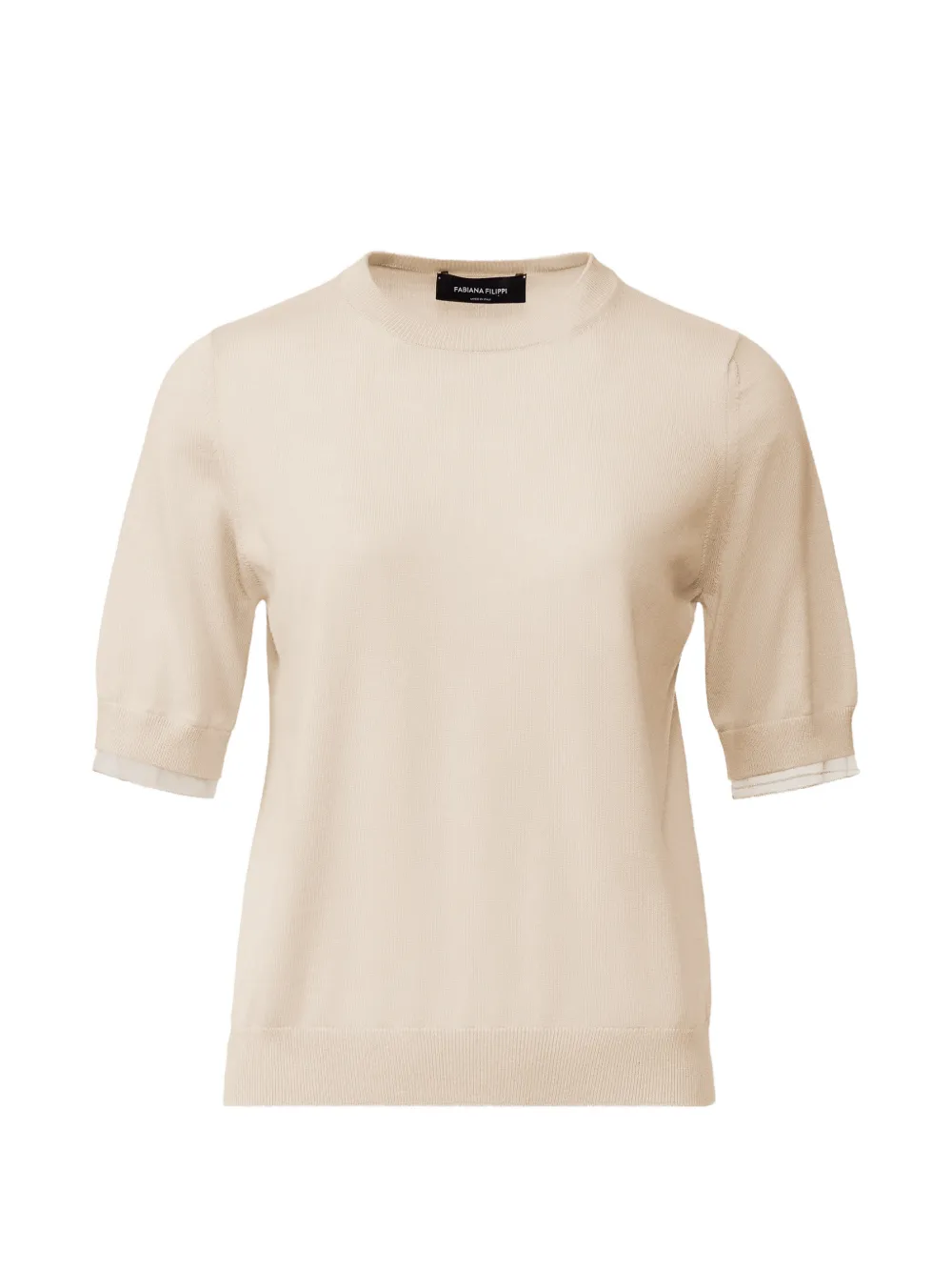 Fabiana Filippi short-sleeves T-shirt - Toni neutri