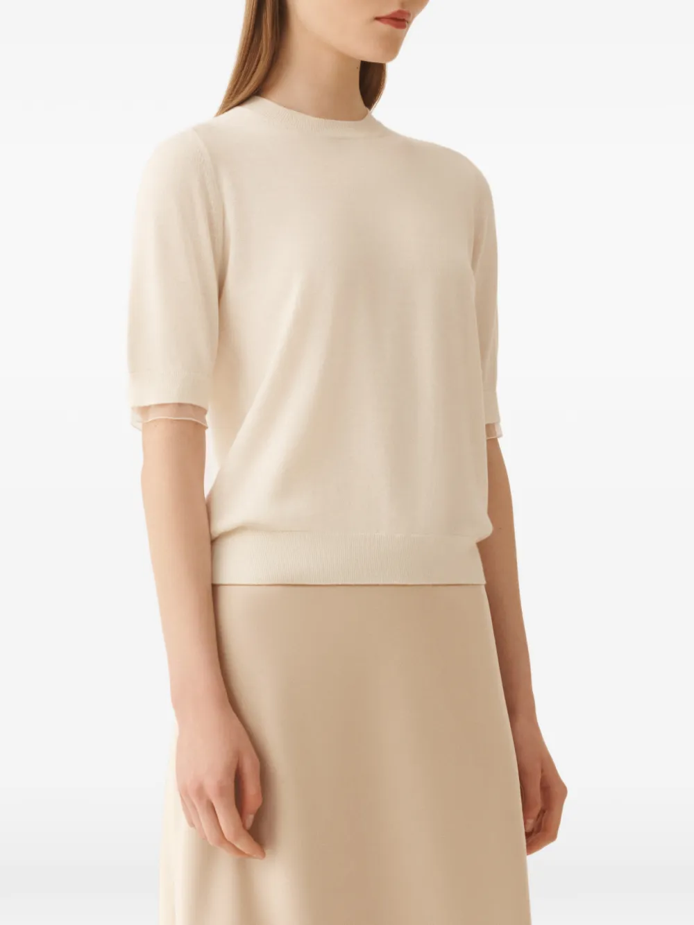 Fabiana Filippi T-shirt Beige