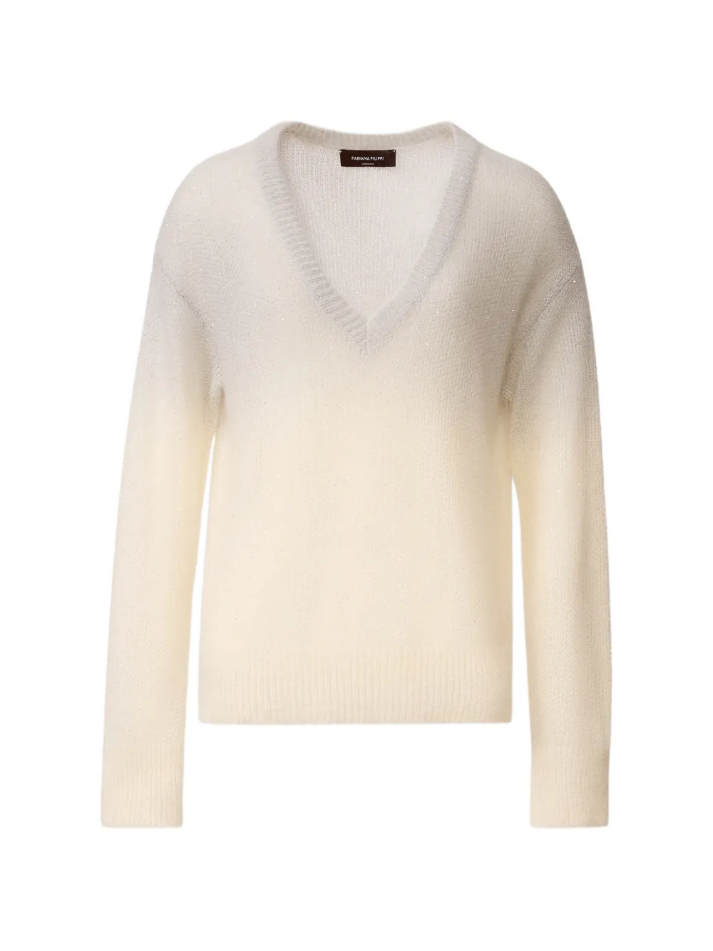 Fabiana Filippi V-neck sweater - Neutrals
