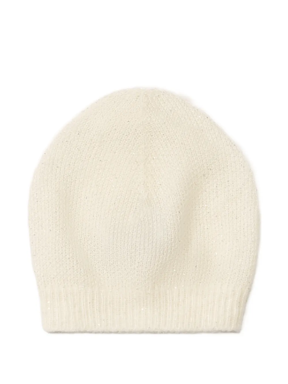 Fabiana Filippi sequinned beanie hat - Toni neutri