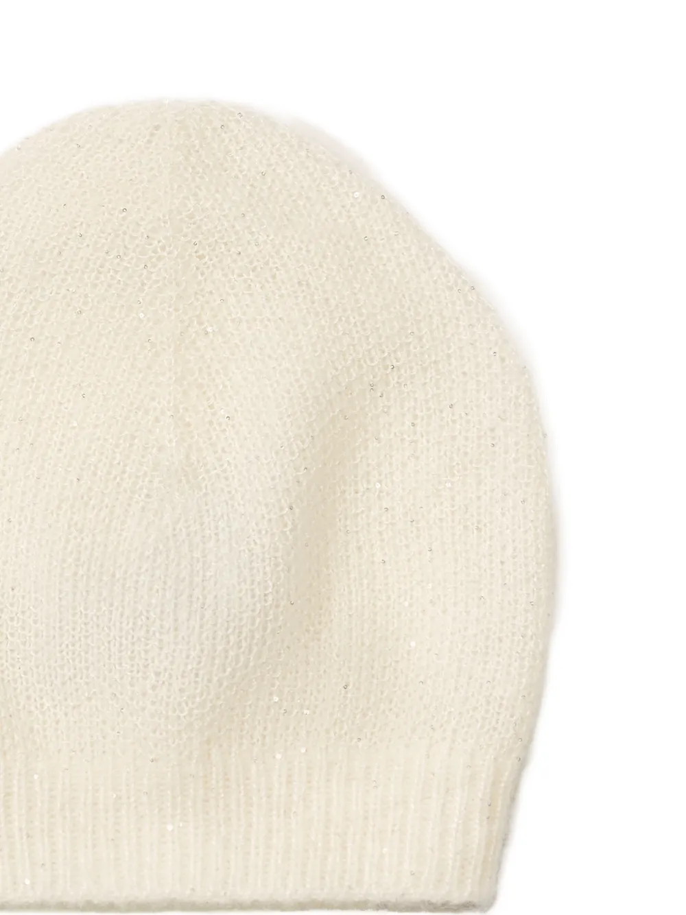 Fabiana Filippi sequinned beanie hat - Beige