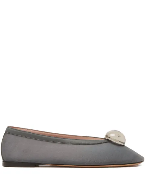 Fabiana Filippi cabochon ballet flats