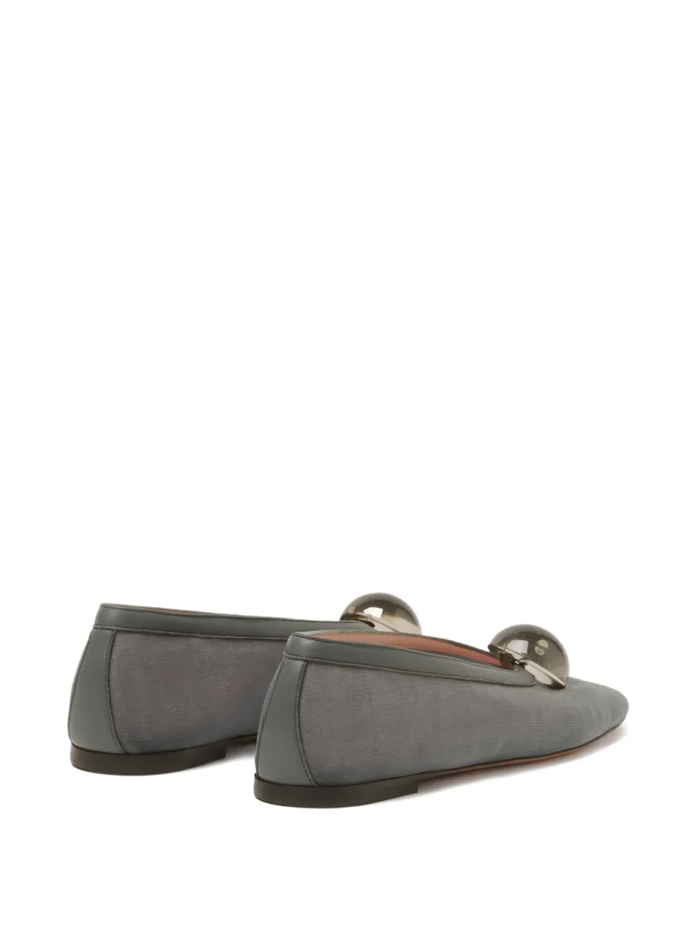 Fabiana Filippi cabochon ballet flats Grijs