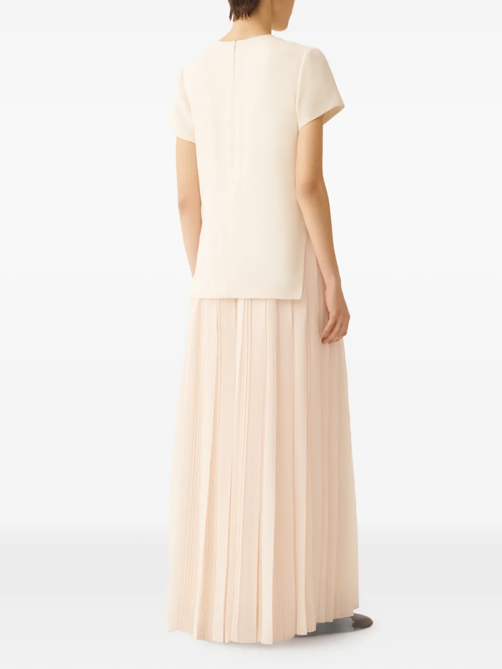 Fabiana Filippi Geplooide jurk Roze