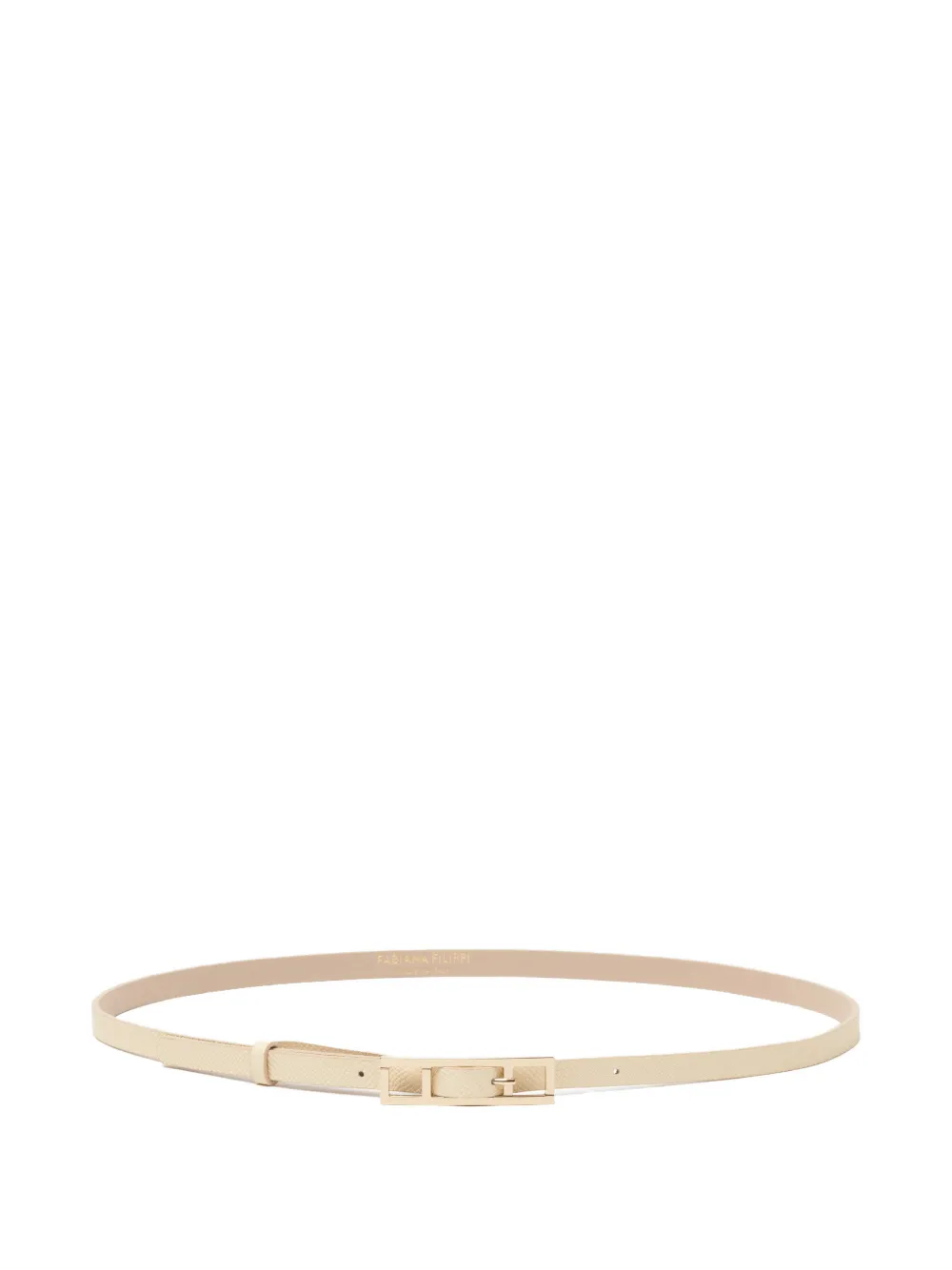 Fabiana Filippi square buckle belt - Toni neutri