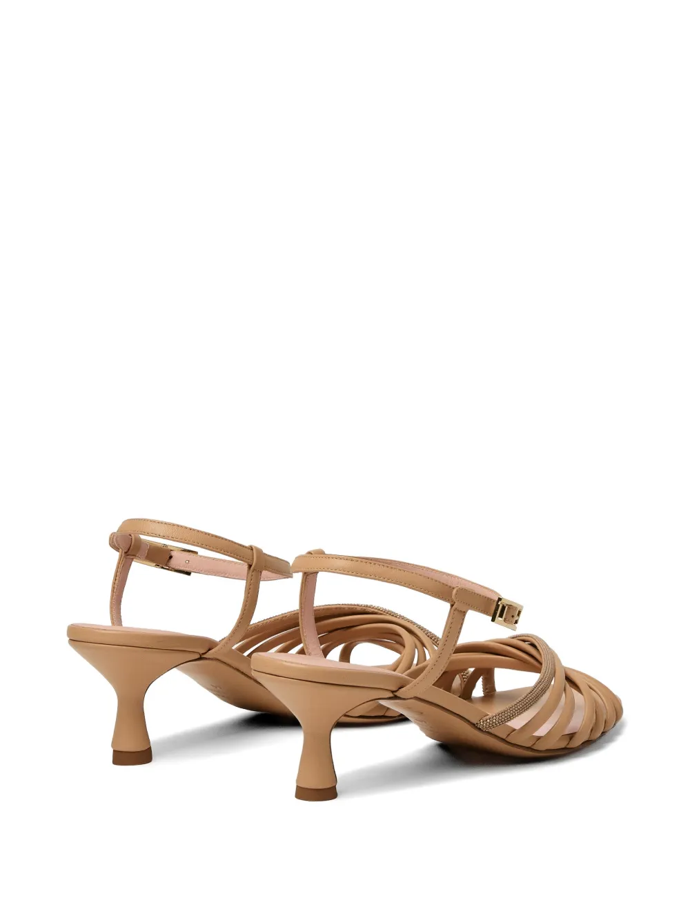 Fabiana Filippi Verfraaide pumps met bandjes Beige