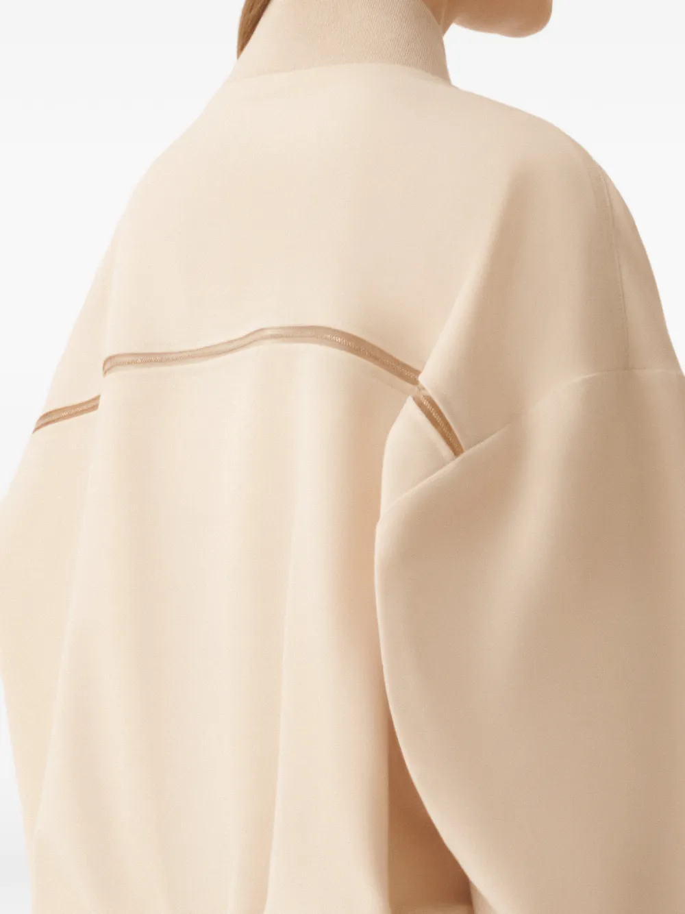 Fabiana Filippi Jack met rits Beige