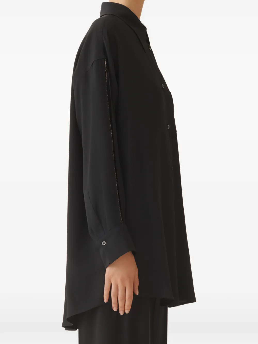 Fabiana Filippi Blouse met knopen Blauw