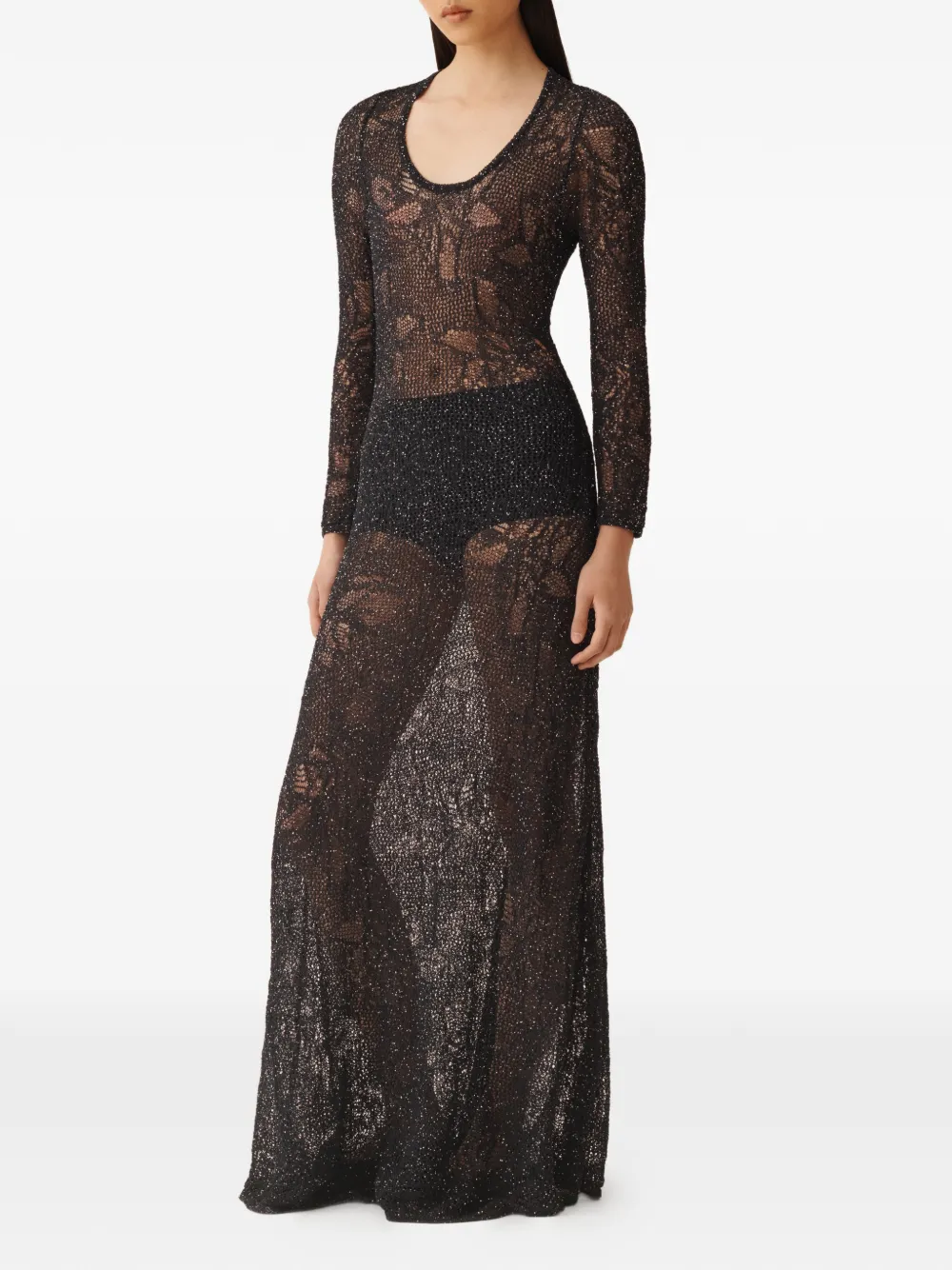 Long Sleeve Lace Dress