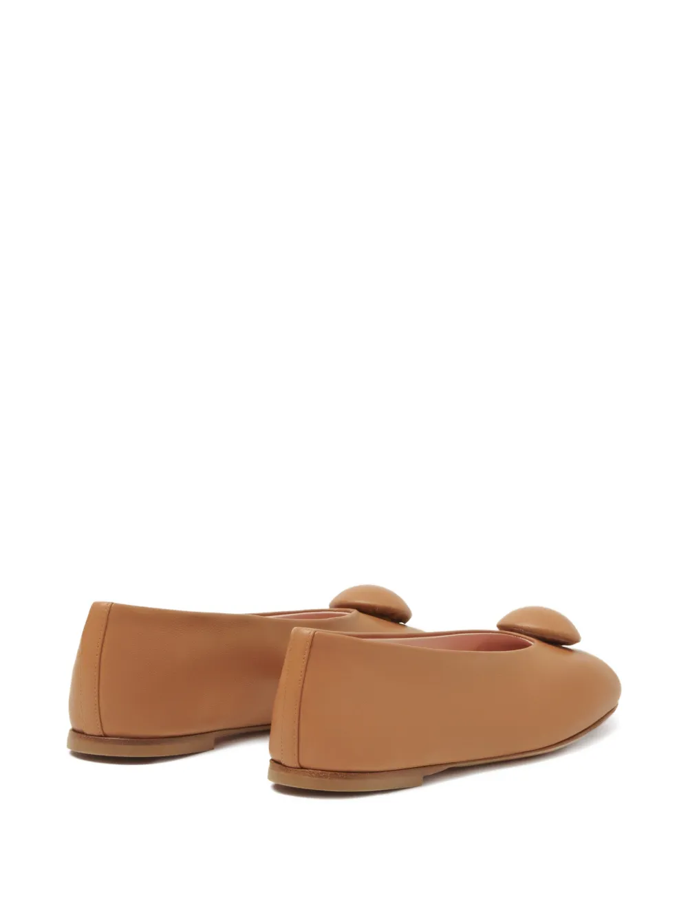 Fabiana Filippi appliqué ballet flats Bruin