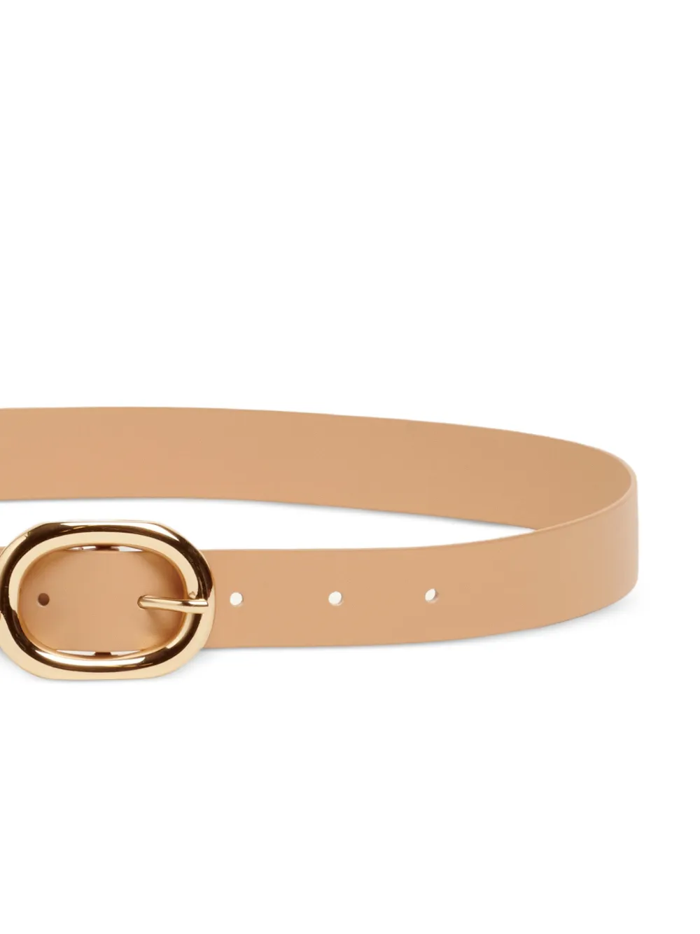  Fabiana Filippi Oval Buckle Belt - Neutrals 