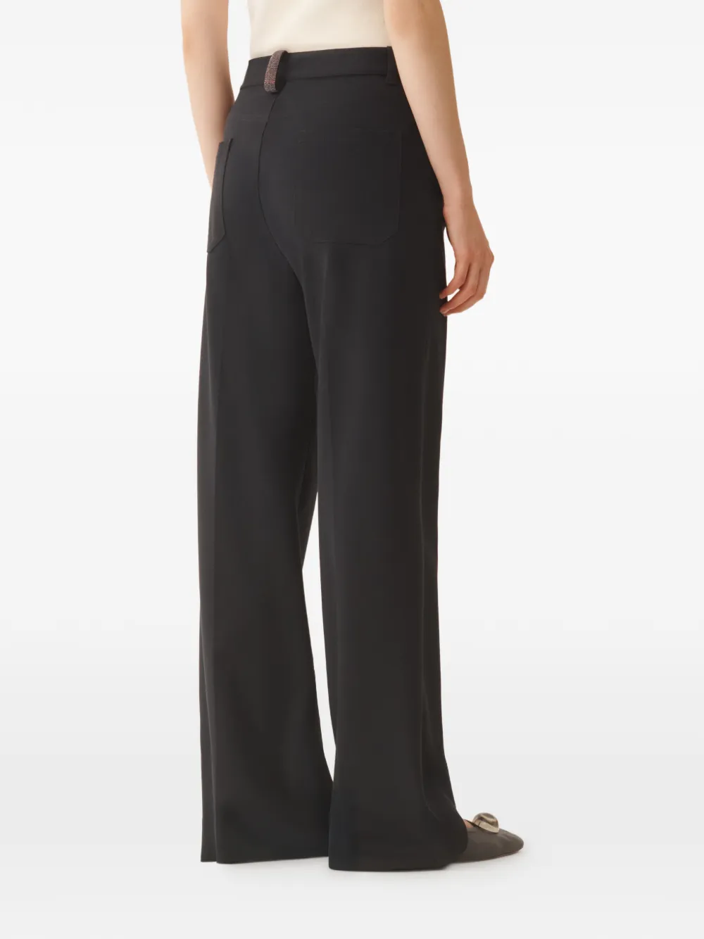 Fabiana Filippi Jersey broek Zwart