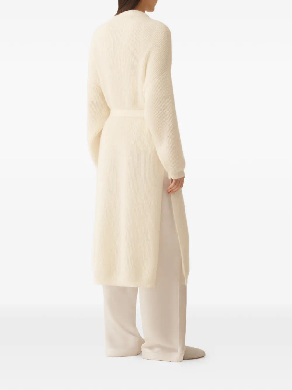 Fabiana Filippi Vest met ceintuur Beige