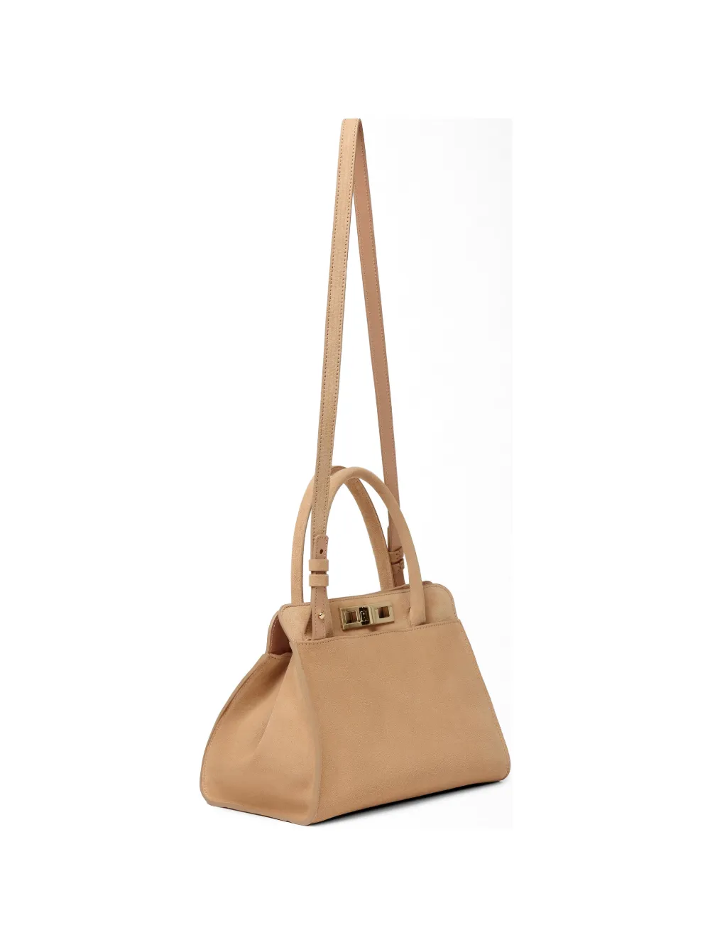 Fabiana Filippi Tas met handvat Beige