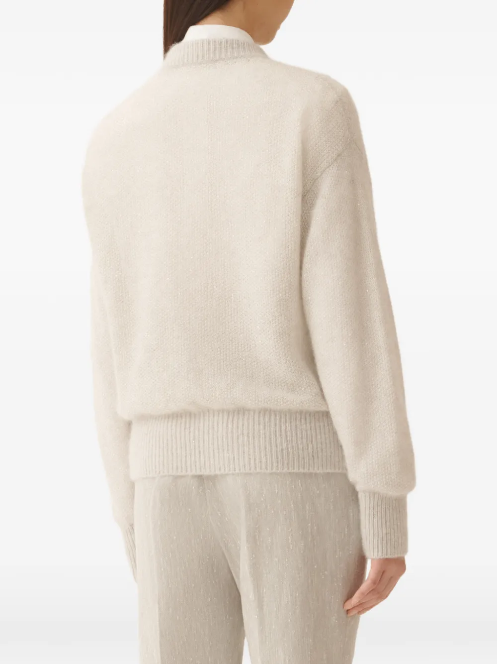 Fabiana Filippi Bomberjack met rits Beige