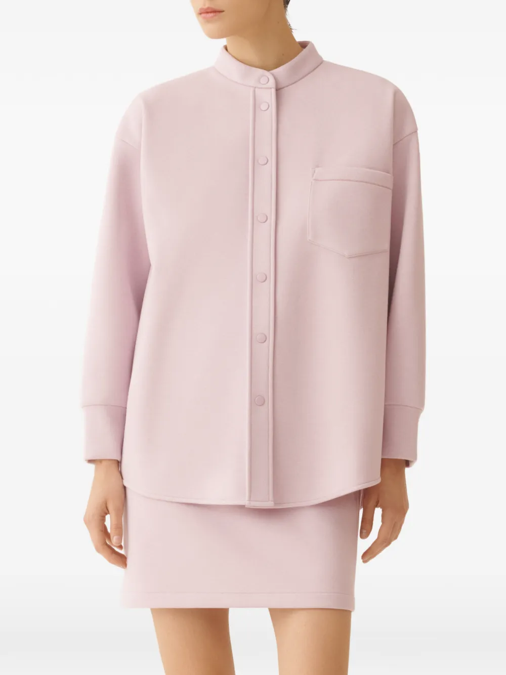 Patch-Pocket Button Shirt