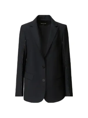 Jil Sander ノーカラー シングルジャケット | ブラック | FARFETCH JP
