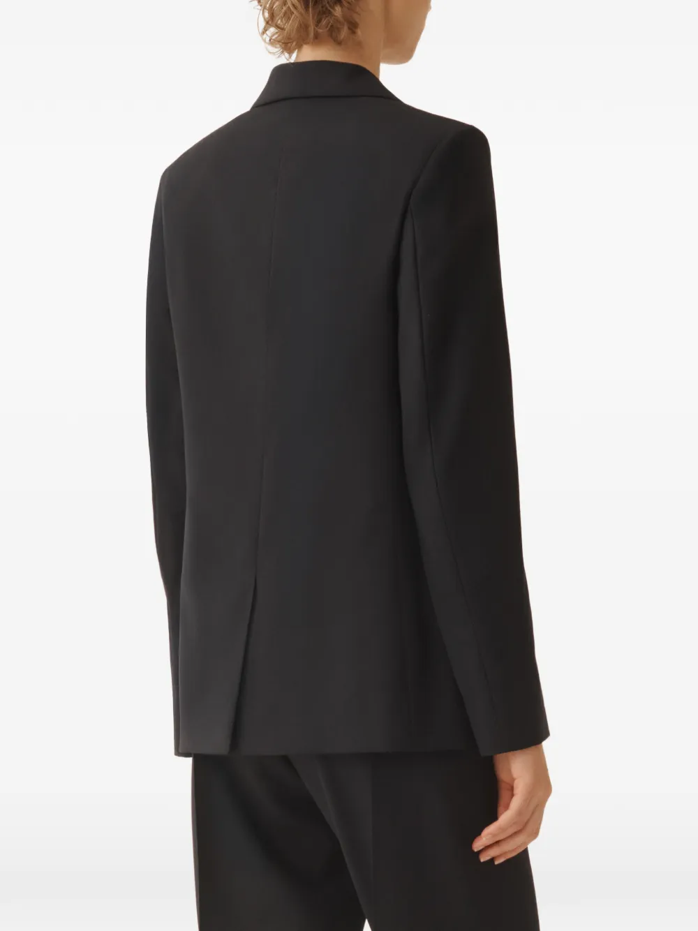 Fabiana Filippi Blazer met gekerfde revers Blauw