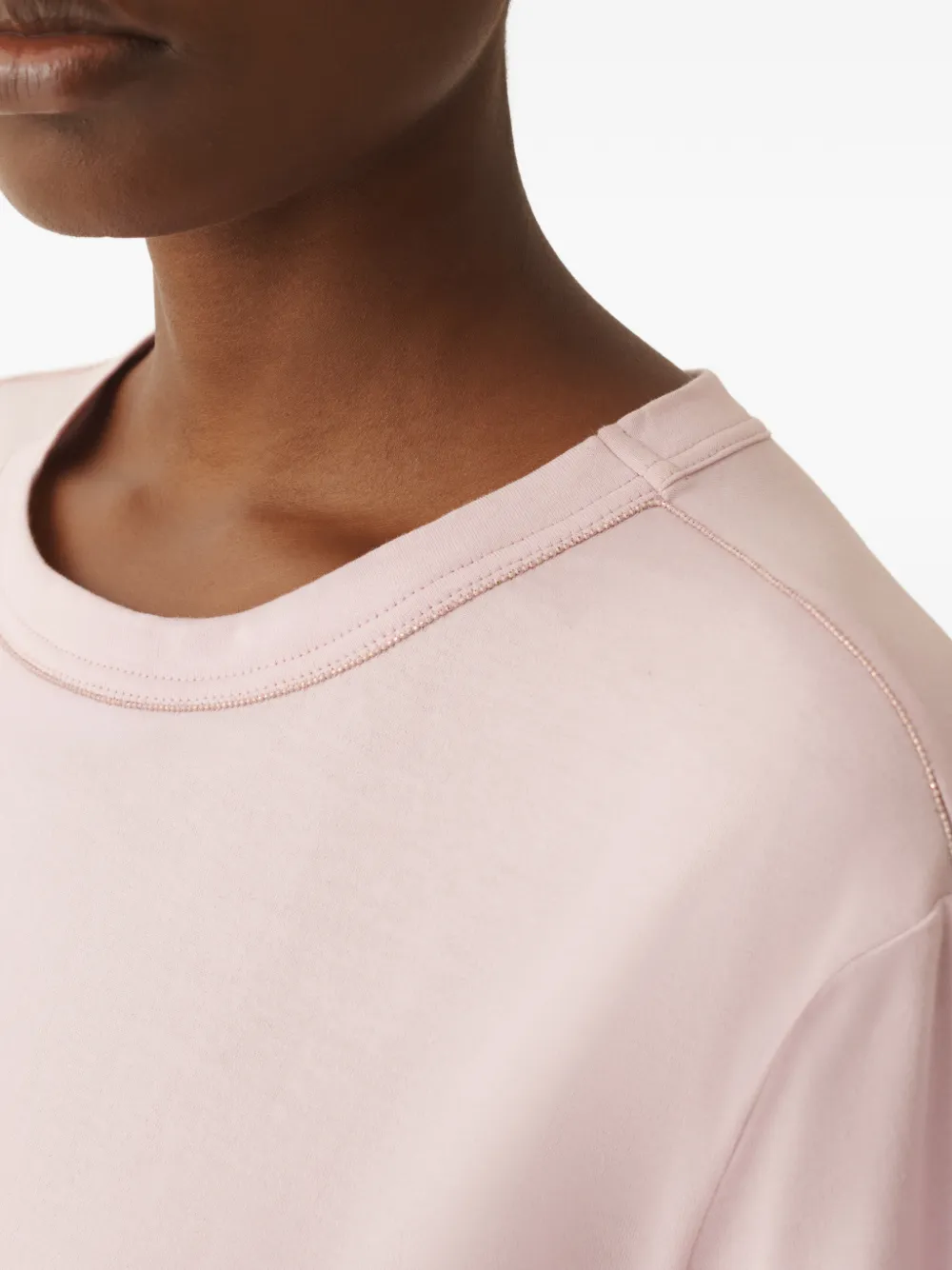 Fabiana Filippi T-shirt met ronde hals Roze