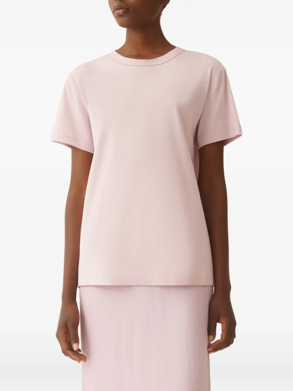 Fabiana Filippi T-shirt met ronde hals Roze