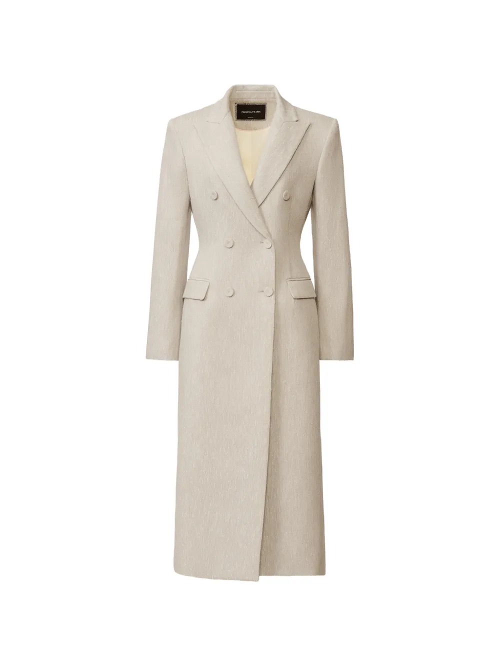 Fabiana Filippi double-breasted coat - Grey