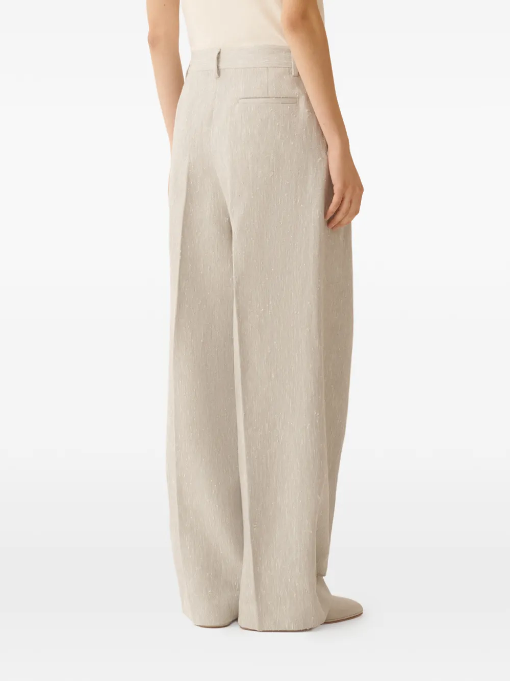 Fabiana Filippi Fil coupé broek Beige