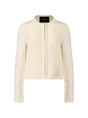 FABIANA FILIPPI イタリア製 ジップアップ ギャザー カーディガン Fabiana Filippi ジップアップ カーディガン | ホワイト | FARFETCH JP