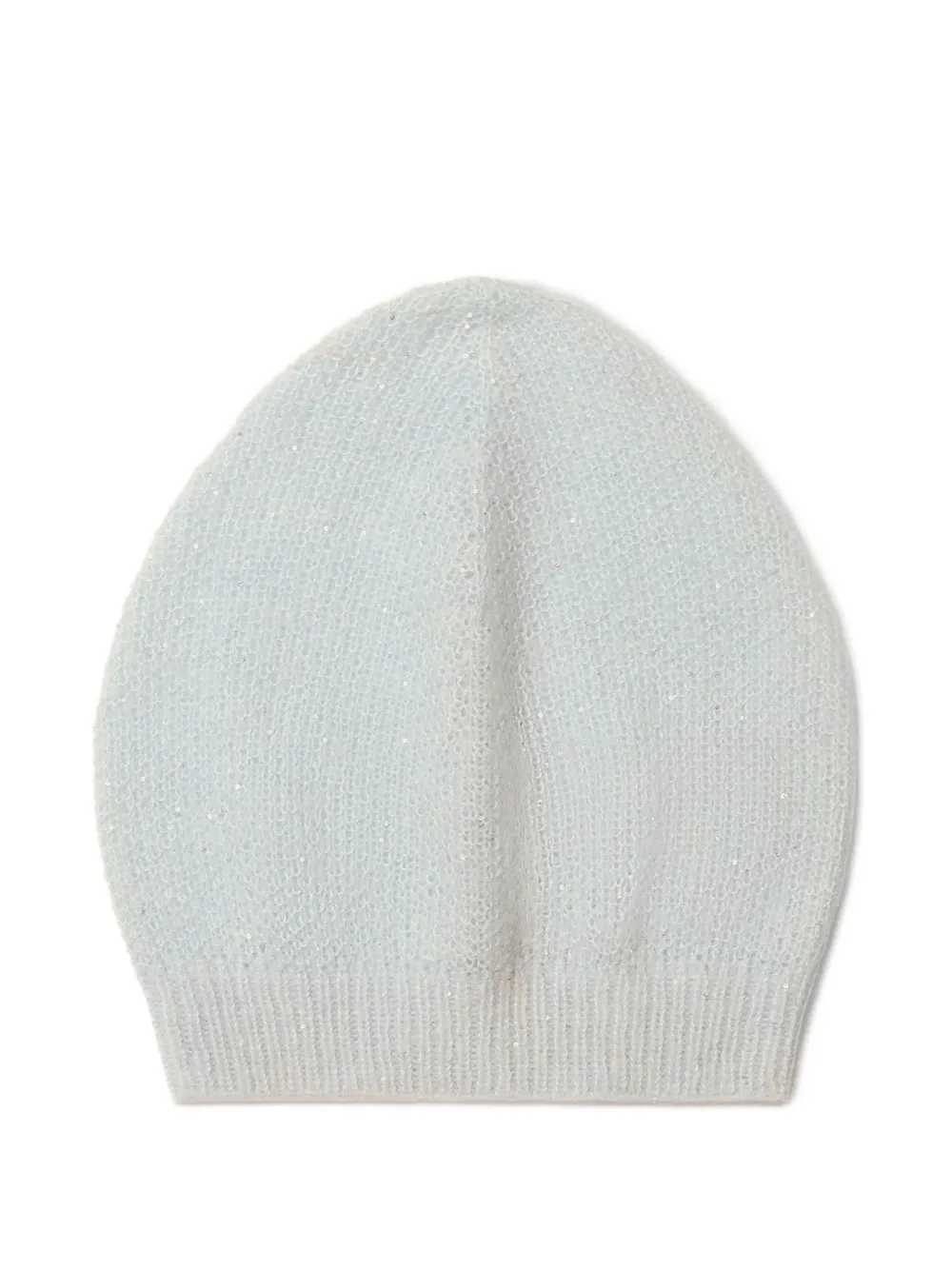 Fabiana Filippi ribbed beanie hat - Blu