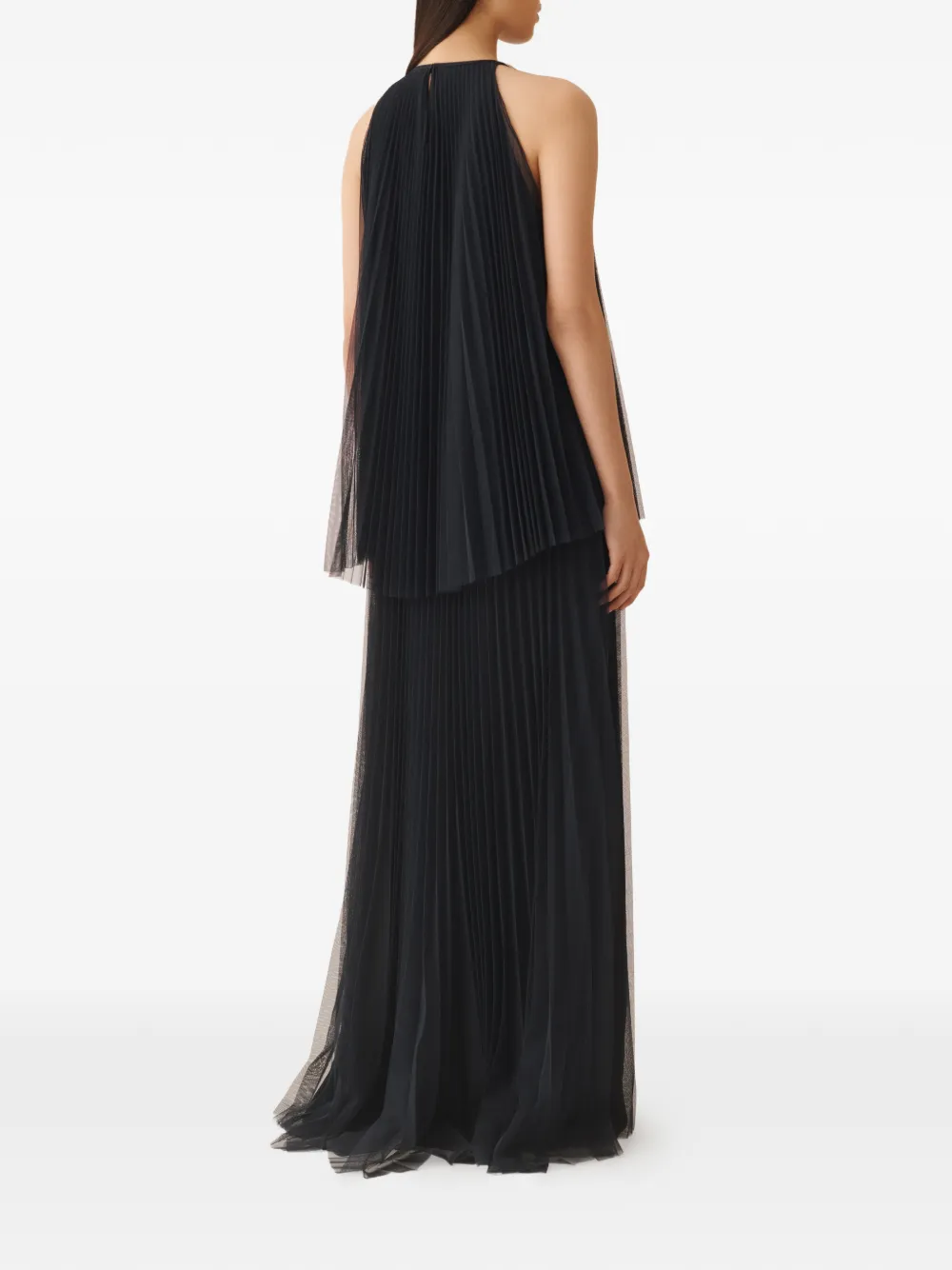 Fabiana Filippi Gelaagde jurk Blauw