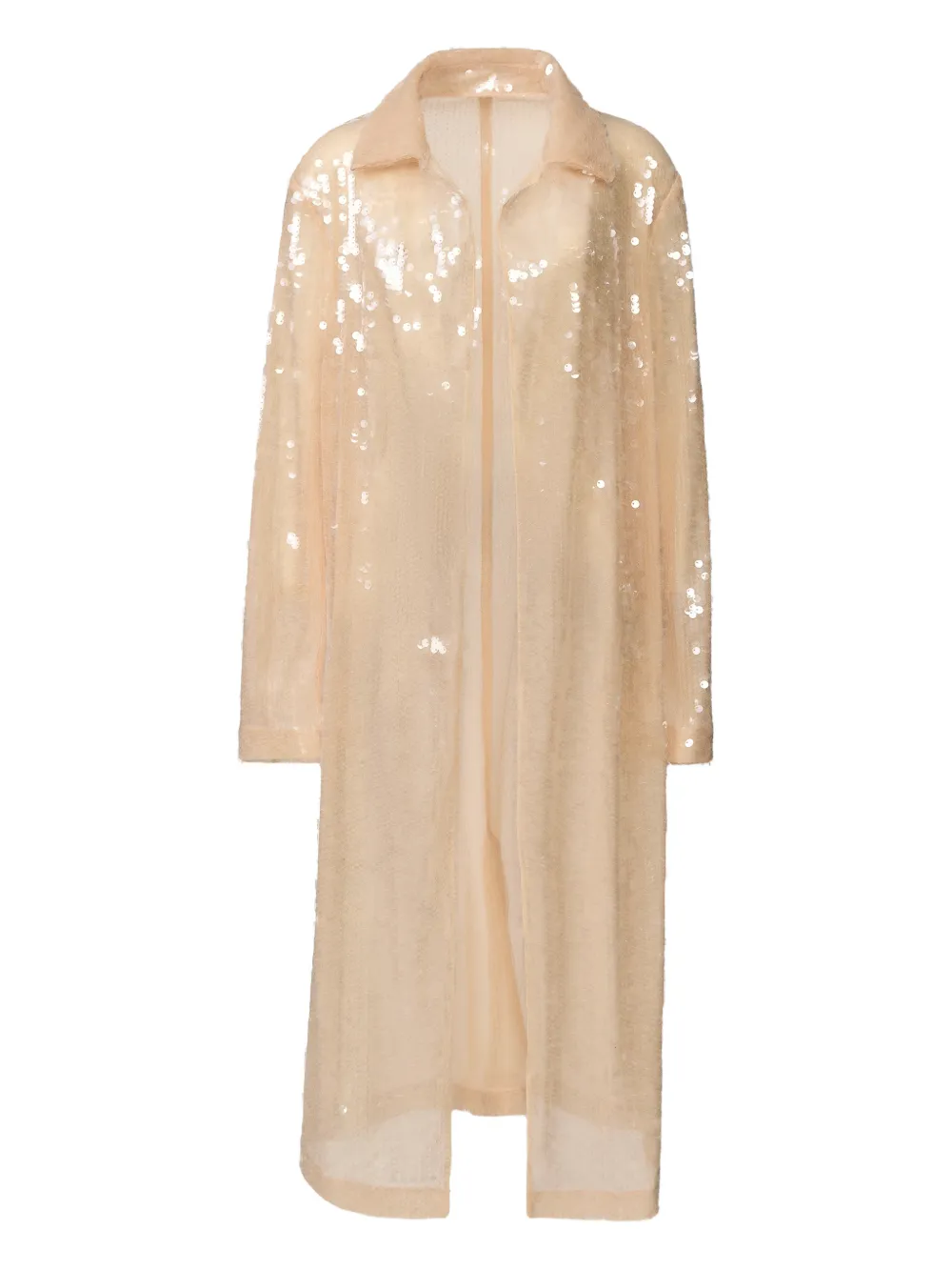 Fabiana Filippi sequin-embellished coat - Toni neutri