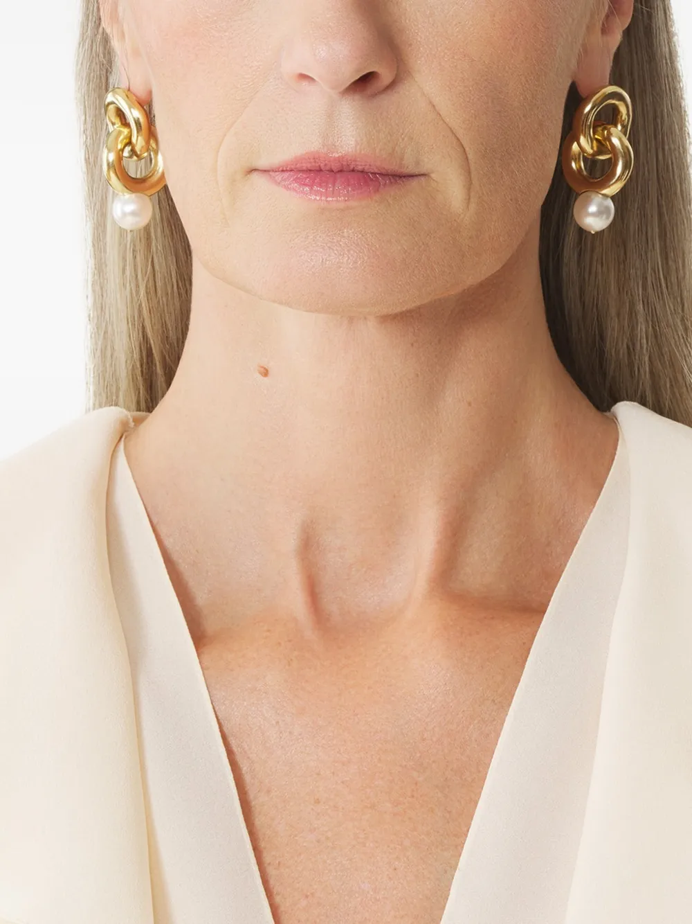  Lanvin Drop Earrings - Gold 